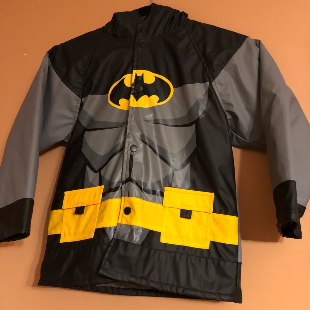 Western Chief Batman Rain Coat boys size (6)